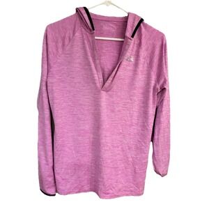 Women's Under Armour Light Pink Long Sleeve Hoodie Medium